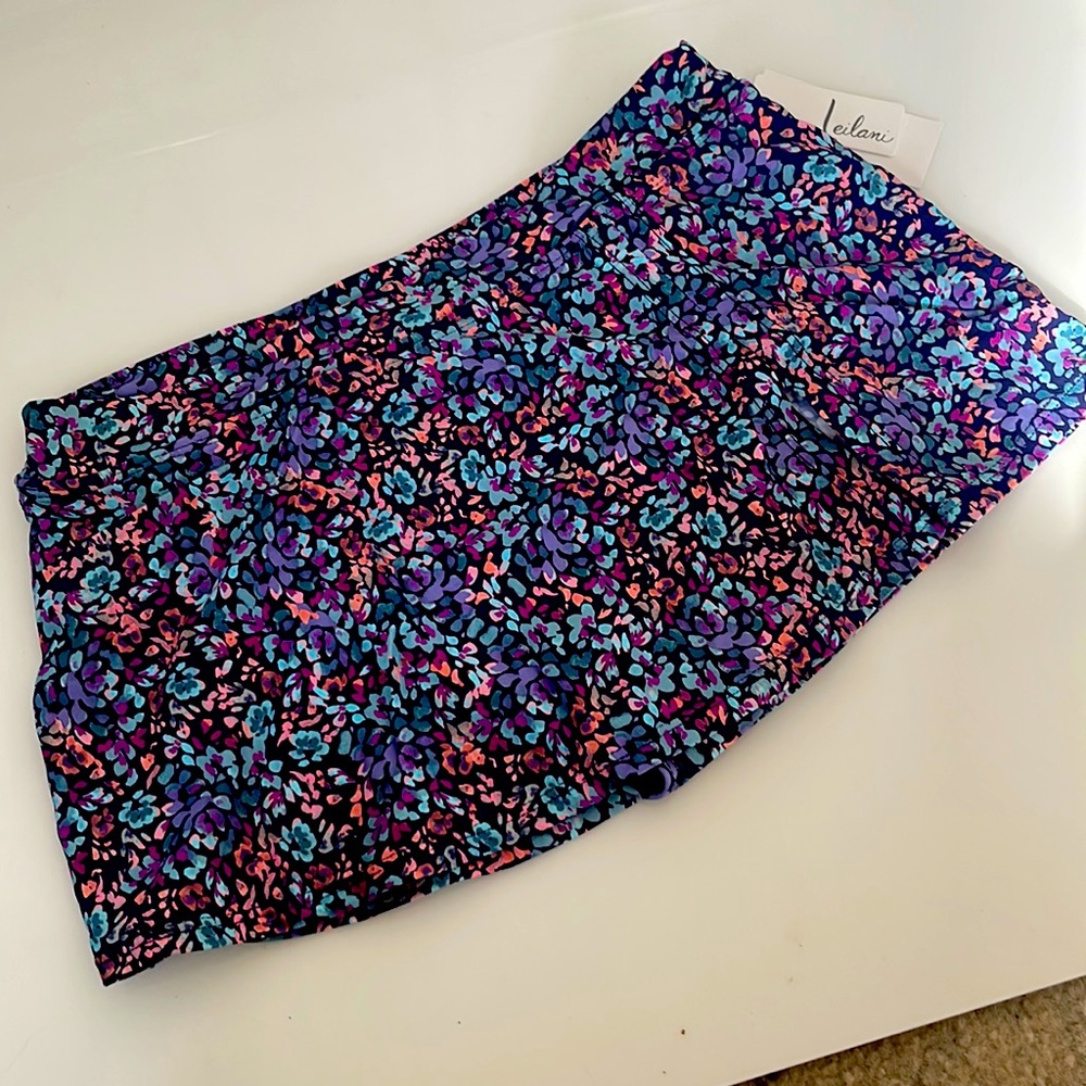 Leilani Bikini Bottom Skirted skirt Bottom navy